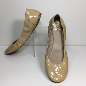 Vince Camuto Ellen Patent Leather Ballet Flats 11